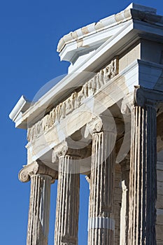 Temple Athena Nike on Acropolis of Athens