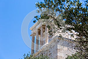 Temple of Athena Nike, Acropolis of Athens, Athens, Greece, Euro