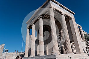 Temple of Athena Nike in Athens acropolis