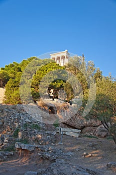 The Temple of Athena Nike. Athens, Greece.