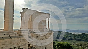 Temple of Athenea Nike. The Acropolis of Athens