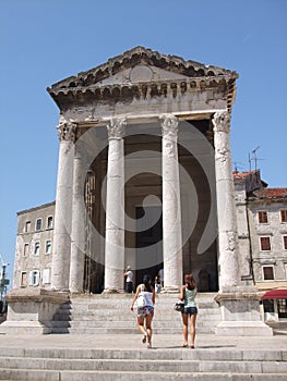 Temple of August in Pula