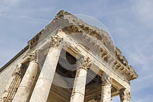 Temple of August in Pula