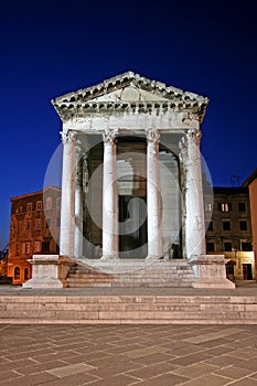 Temple of Augustus in Pula