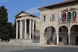 Temple of Augustus - Pula - Croatia