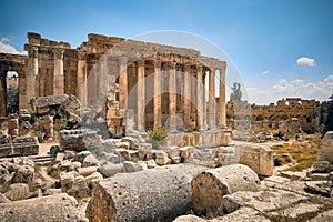 Heliopolis temple complex in Baalbek photo