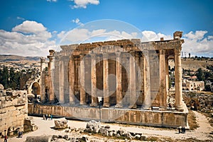 Temple of Bacchus in Baalbek