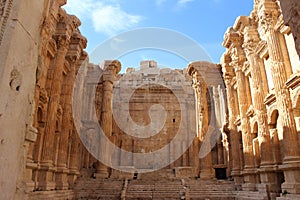 Temple of Bacchus, Baalbek, Lebanon