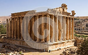 Temple of Bacchus in Baalbek (Lebanon)