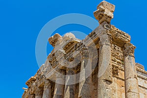 Temple of Bacchus romans ruins Baalbek Beeka Lebanon photo