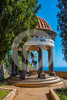 Temple of Bacchus at Villa Cimbrone at Ravello, Italy