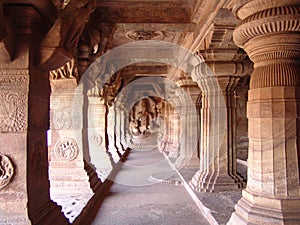 Temple of Badami, Vijayanagar photo