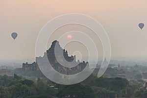 Temple at Bagan, Myanmar