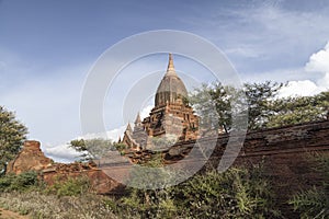 Temple in Bagan, Myanmar, Burma