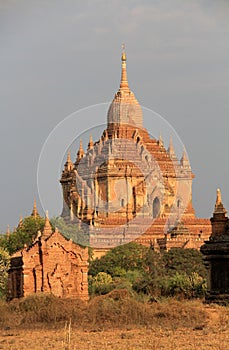 Temple of Bagan at sunrise