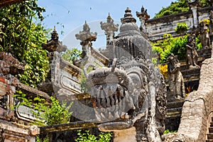 Temple on Bali. Pura Luhur Lempuyang temple Bali Indonesia