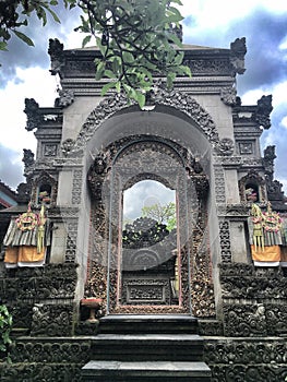 Temple on Bali in Ubud