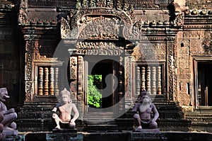 Temple Banteay Srei in Angkor