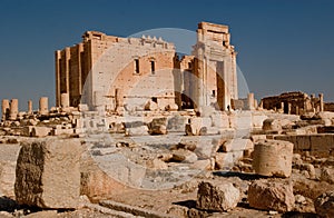 Temple of Bel in Palmyra photo