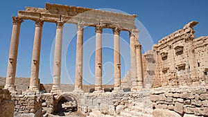 Temple of Bel in Palmyra. Syria