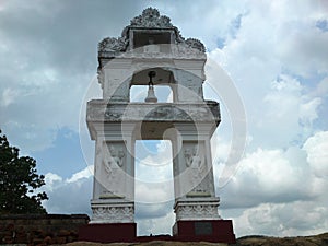 Temple belfry (Gantara Kuluna) at Thanthirimale Raja Maha Vihara