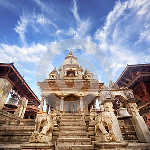 Temple in Bhaktapur photo