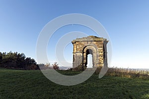 The Temple Black Dick`s Tower near Mirfield, West Yorkshire