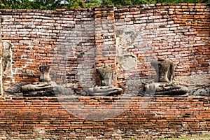 Temple buddha statue pagoda ancient ruins invaluable