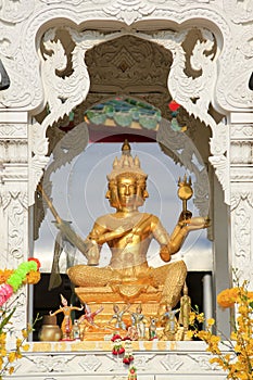 Temple buddha statue pattaya thailand