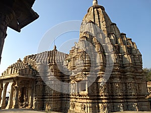 The temple building of Chittorgarh India a Unesco worldheritagesite and a monument of national importance and rich heritage.