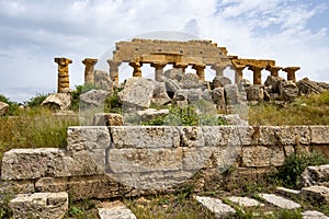 Temple C in Selinunte Archaeological Park
