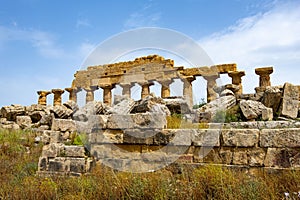 Temple C in Selinunte Archaeological Park