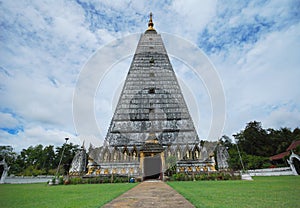 Temple calls Phathat Nong Bua, Indian architecture design.