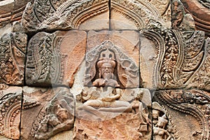 Temple on the Cambodian border.