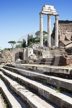 Temple of Castor and Pollux photo