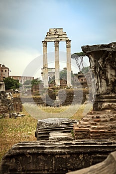 Temple of Castor and Pollux photo