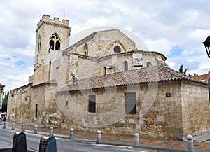 Exterior view of the head of the Church of San Miguel. photo