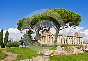 Temple of Ceres, Paestum Italy