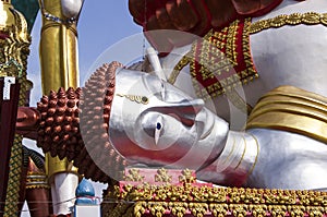 Temple on the Chao Praya River bangkok Thailand