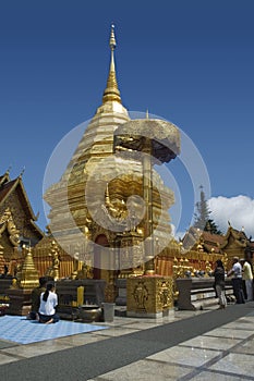 Temple at Chiang Mai photo