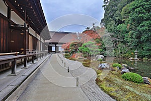 HE ZEN garden of Chion in Kyoto