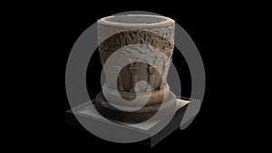 Temple Church - font - rotation LOOP