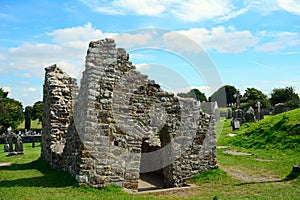 Temple of Ciaran, Clonmacnoise, Ireland