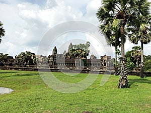 Temple City. Angkor Wat is a temple complex in  Cambodia.
