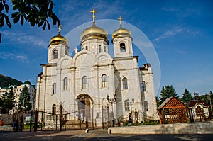Temple in the city of Pyatigorsk photo