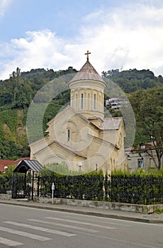 Temple in the city of Sarpi. Adjara. Georgia.