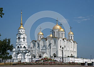 Temple in a city Vladimir