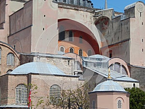 Temple complex Hagia Sofia Istanbul Turkey