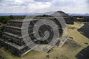 The temple complex of Teotihuacan consists of several structures