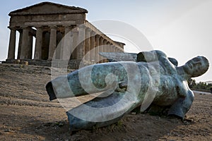 The Temple of Concordia Italian: Tempio della Concordia is an ancient Greek temple in the Valle dei Temple